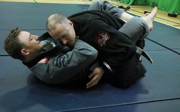 Gi Choke from Guard